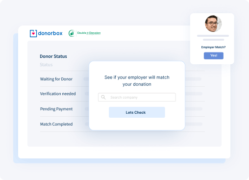Make matching gifts work for you with Donorbox and 360MatchPro