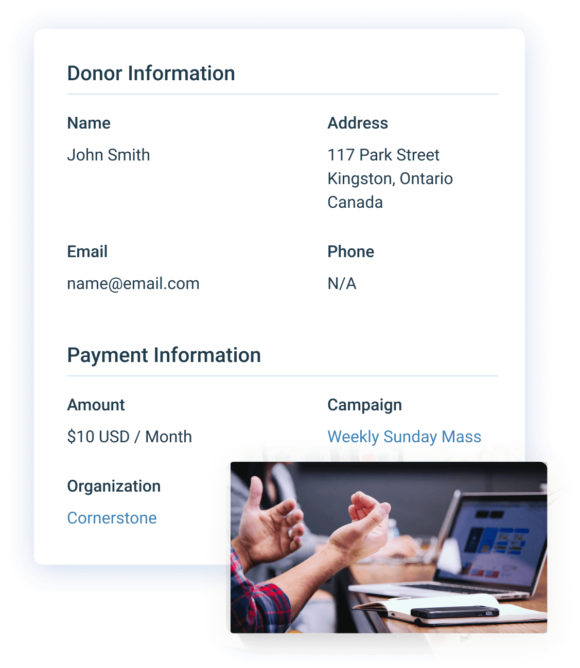 Track, manage and analyze campaigns data