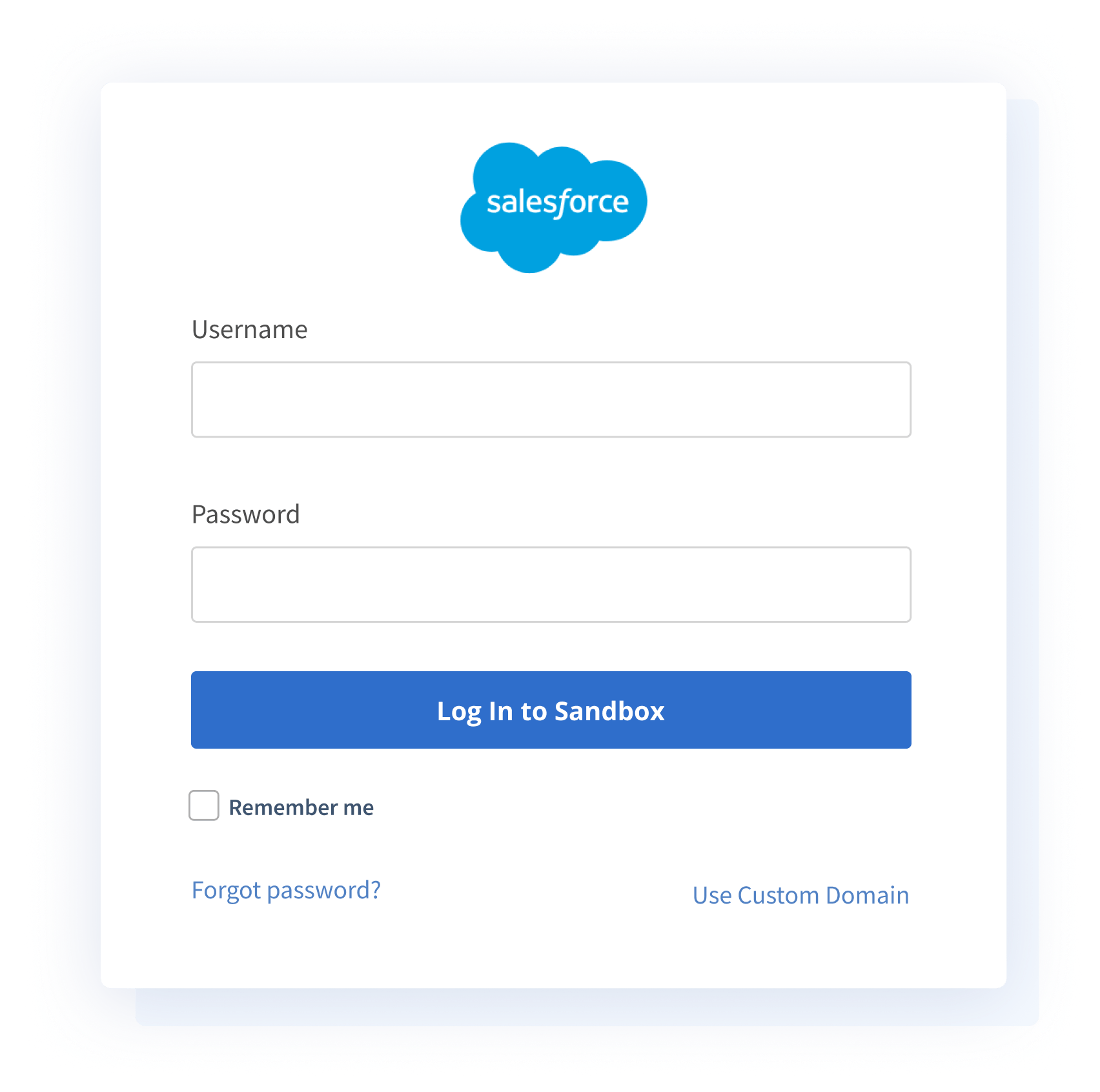 Create a Salesforce account