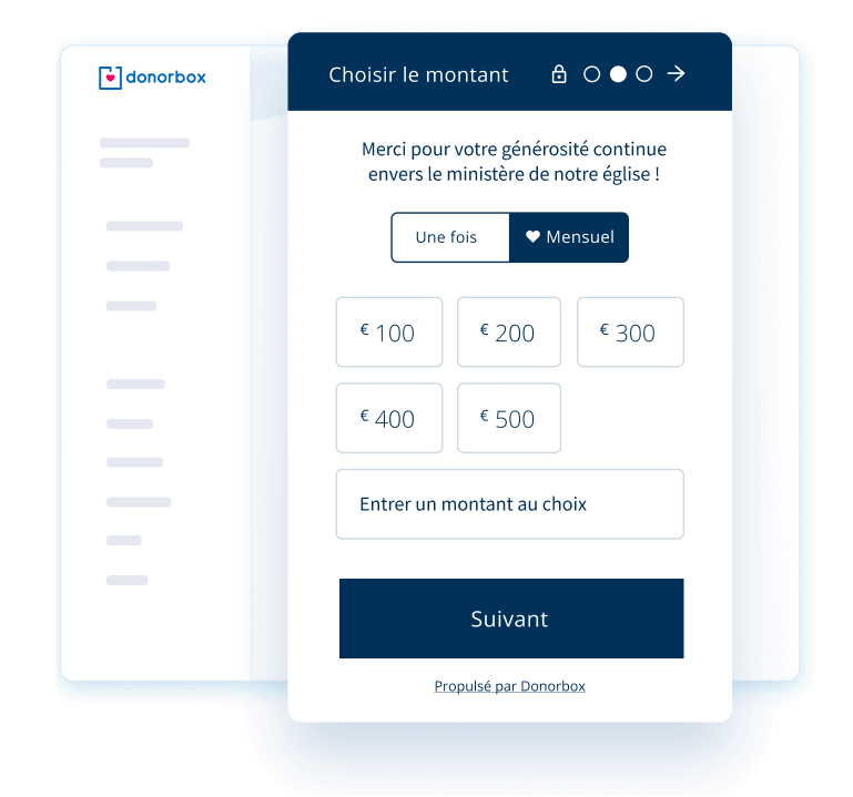 Créez un formulaire de don professionnel en quelques minutes