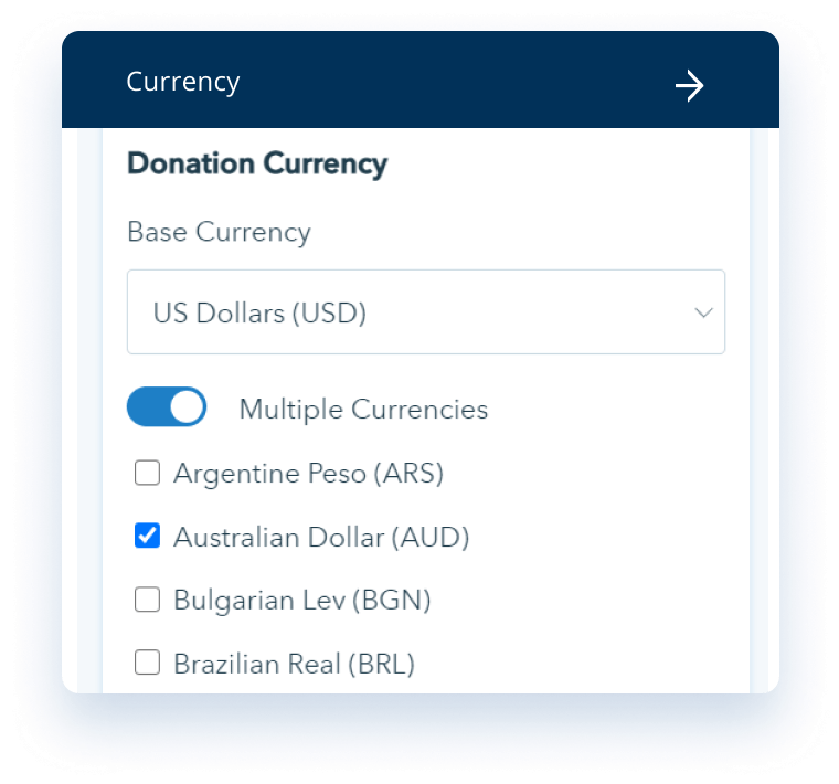 International Donations